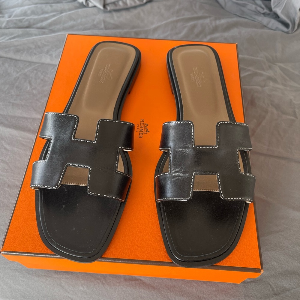 Hermes Oran Sandal